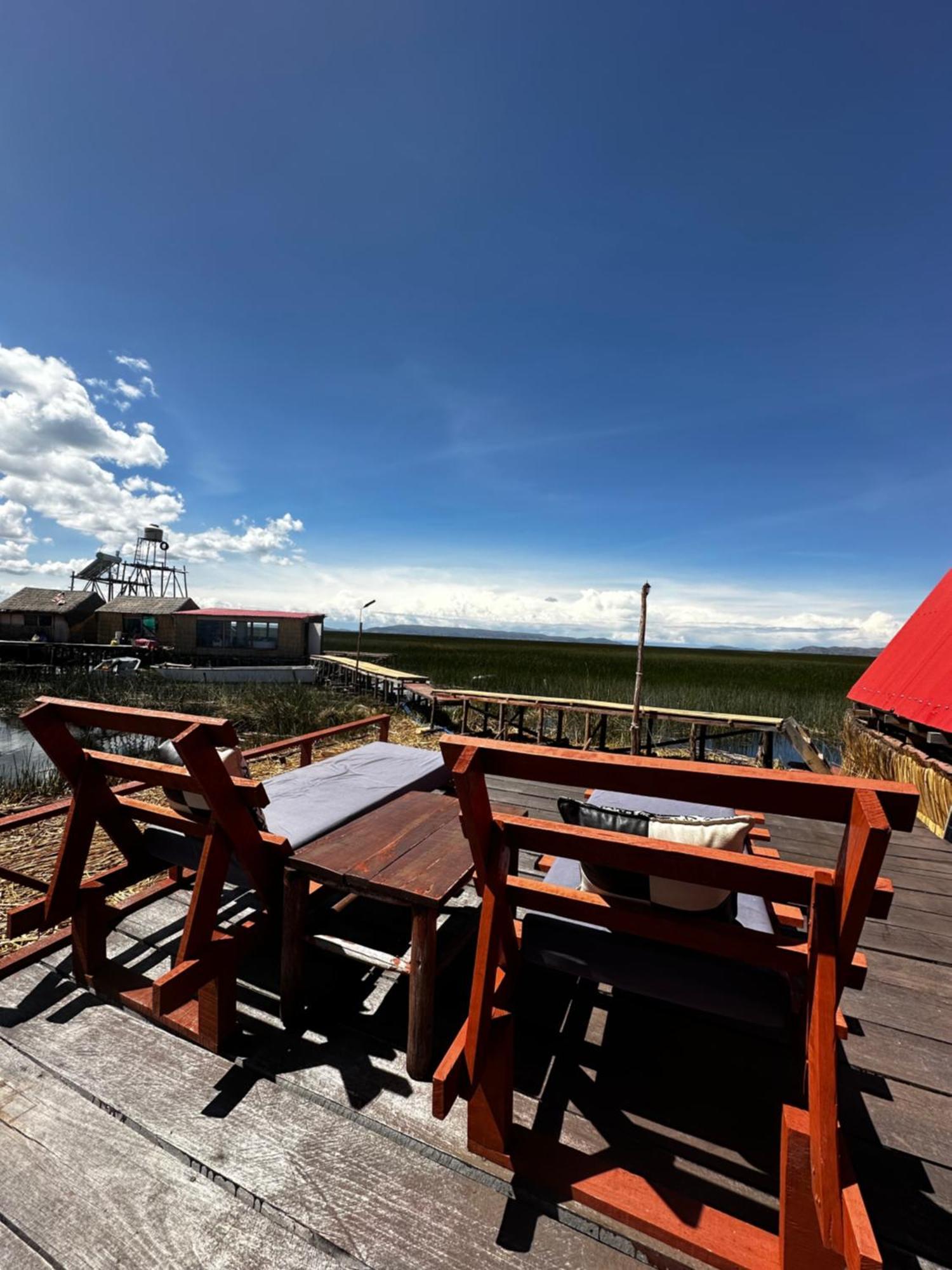 Uros Waliski Lodge Пуно Экстерьер фото