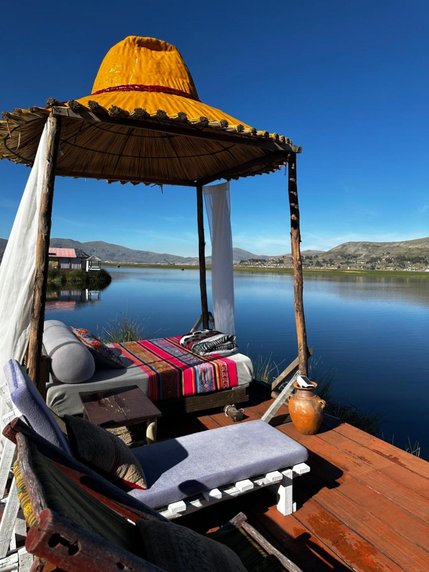 Uros Waliski Lodge Пуно Экстерьер фото