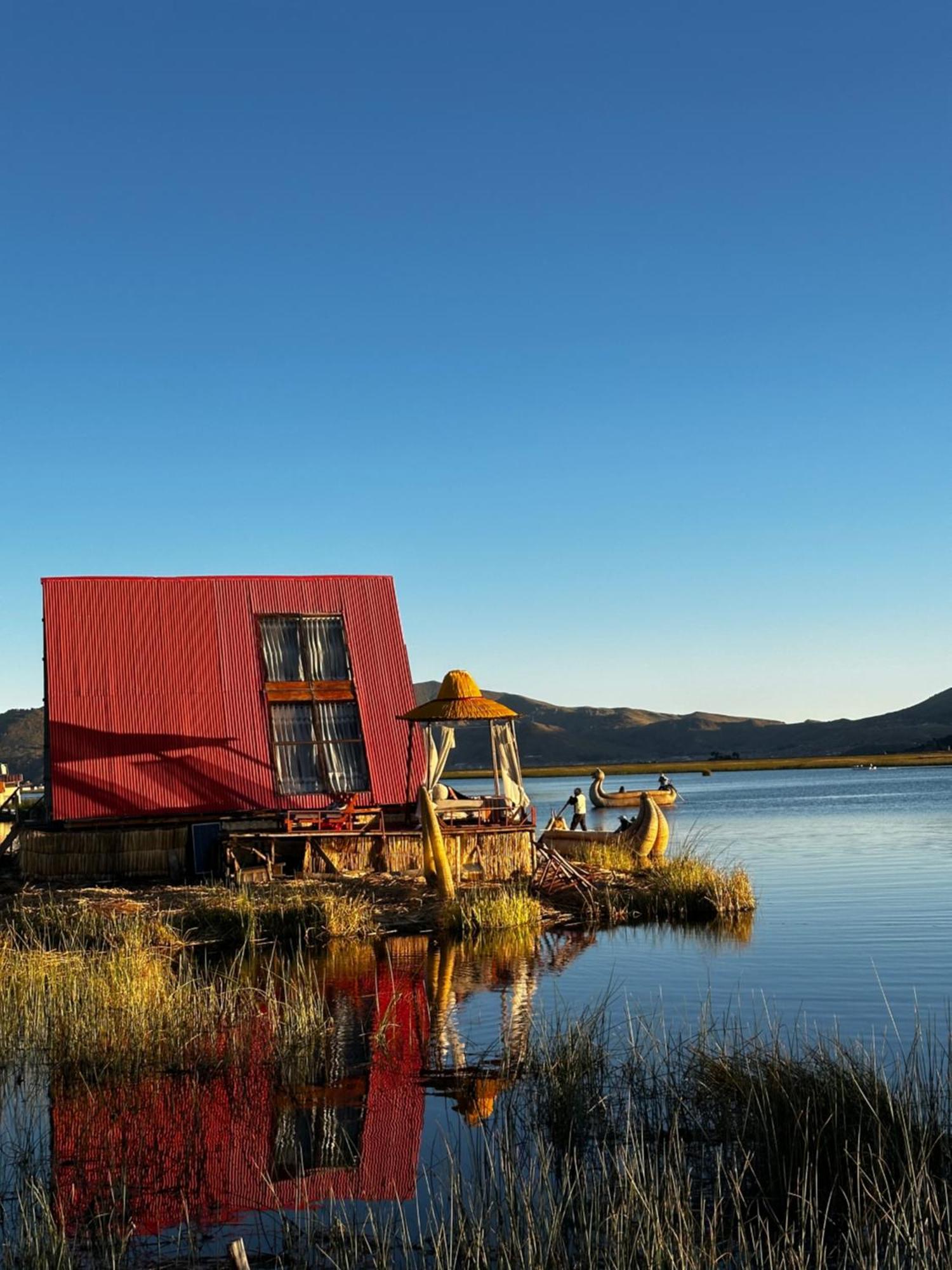 Uros Waliski Lodge Пуно Экстерьер фото