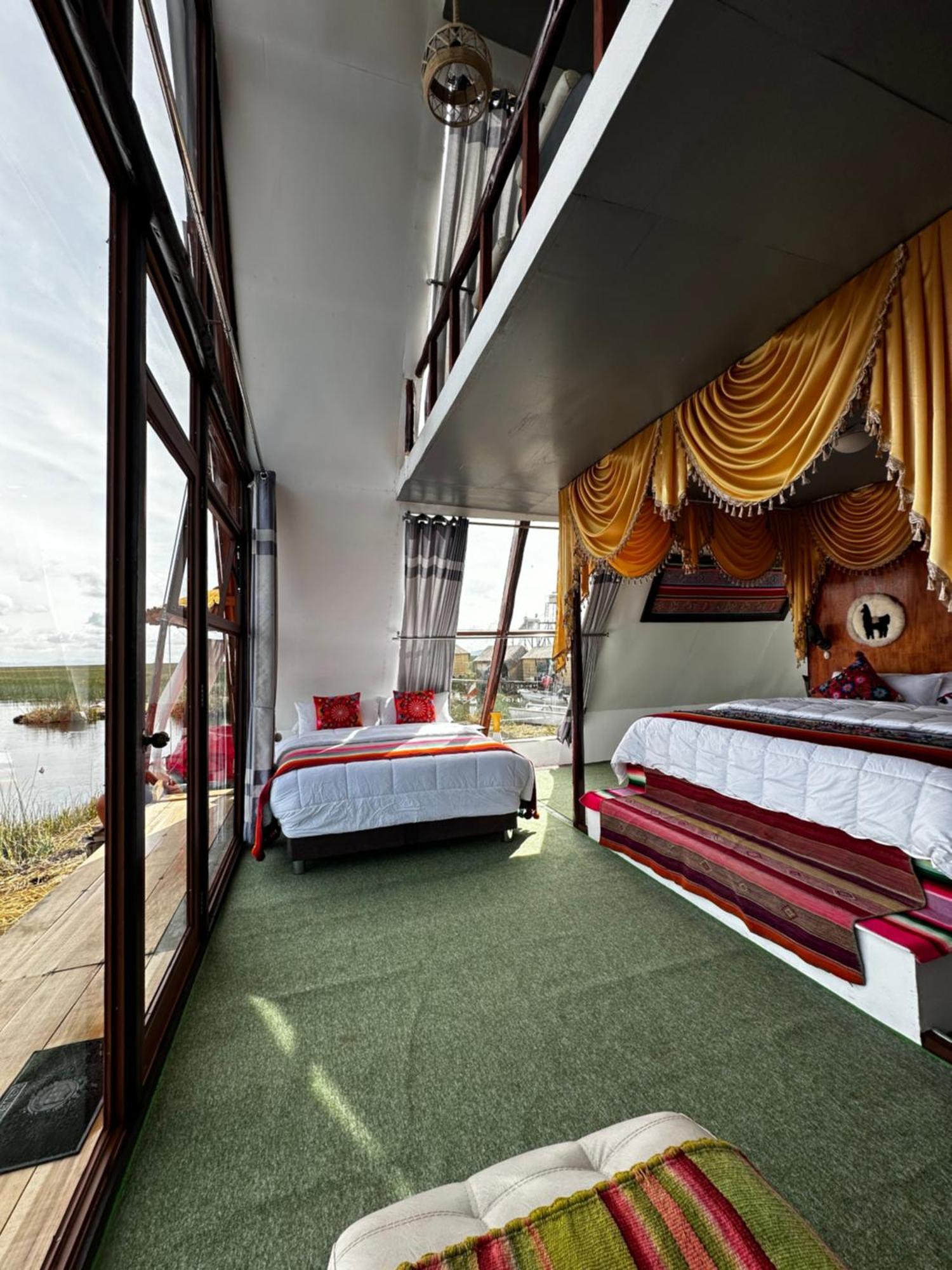 Uros Waliski Lodge Пуно Экстерьер фото