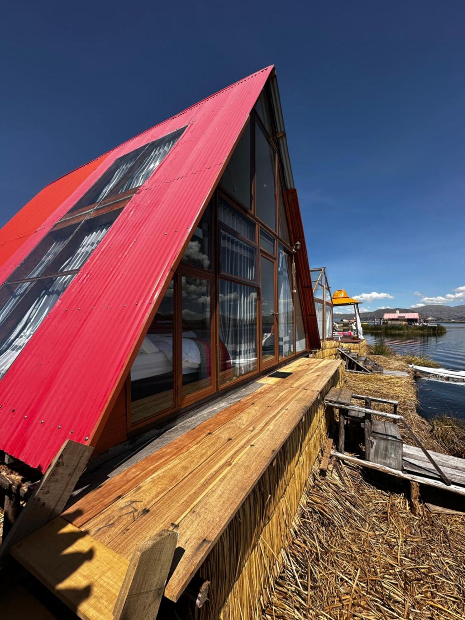 Uros Waliski Lodge Пуно Экстерьер фото