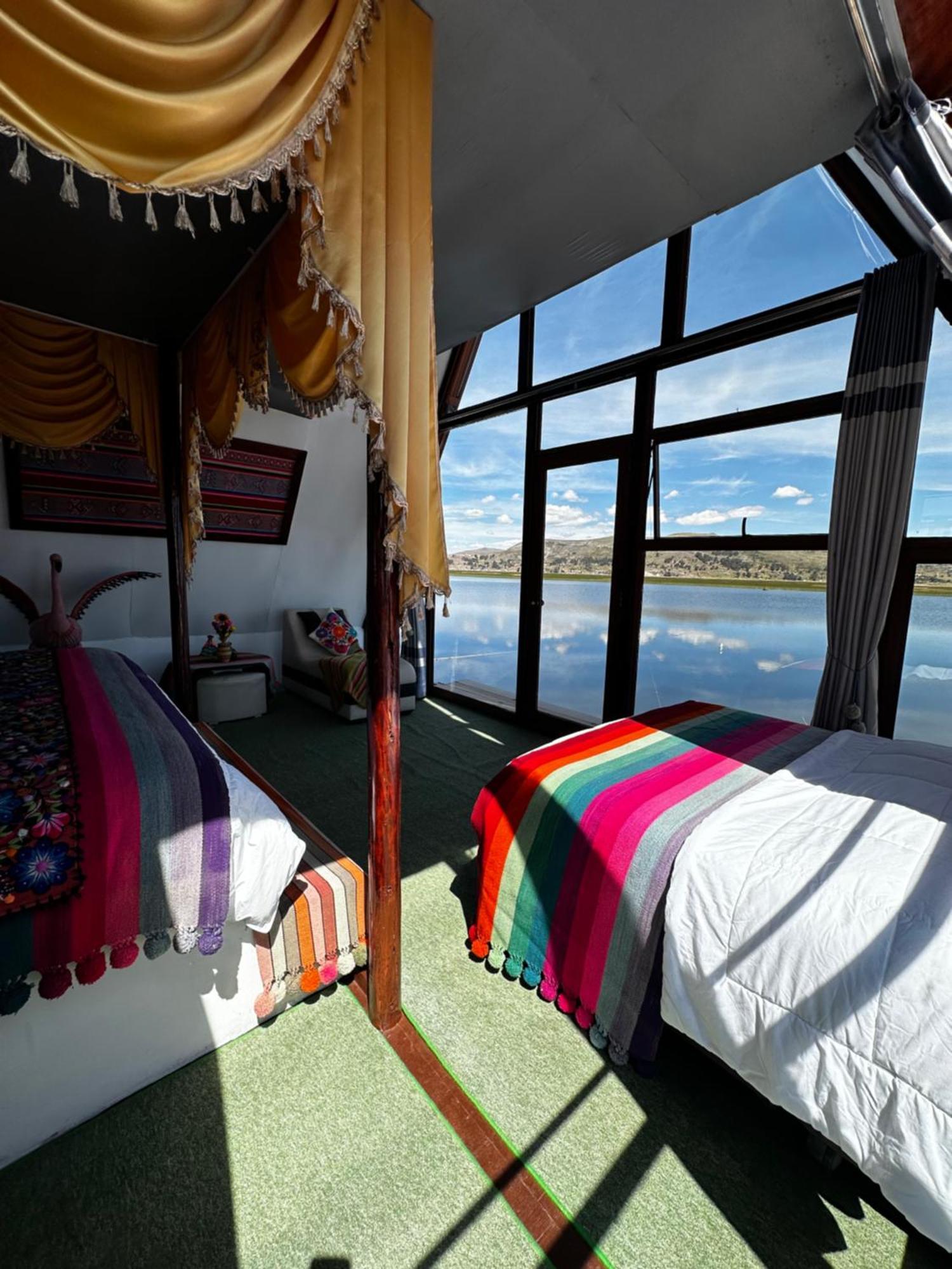 Uros Waliski Lodge Пуно Экстерьер фото
