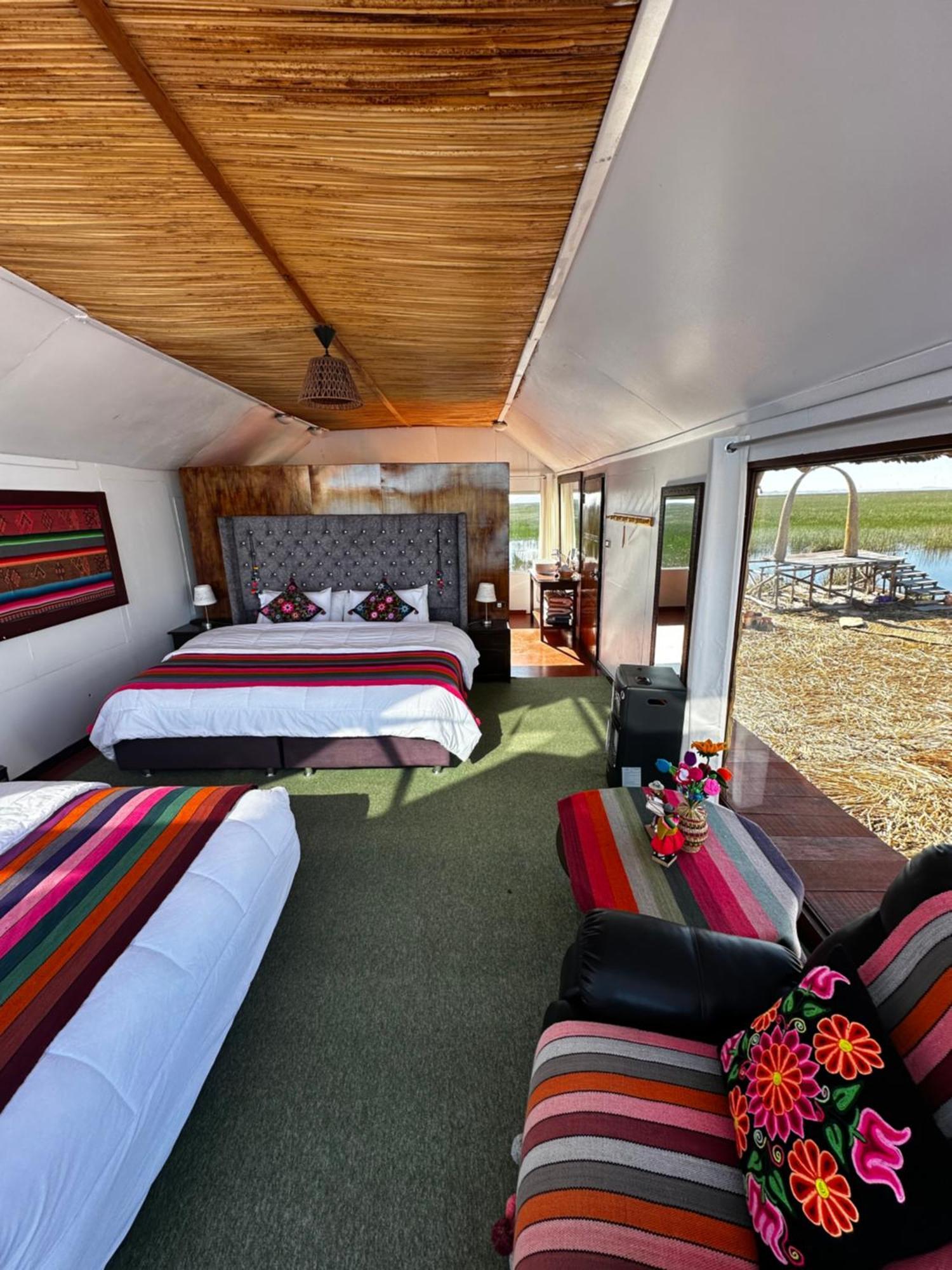 Uros Waliski Lodge Пуно Экстерьер фото