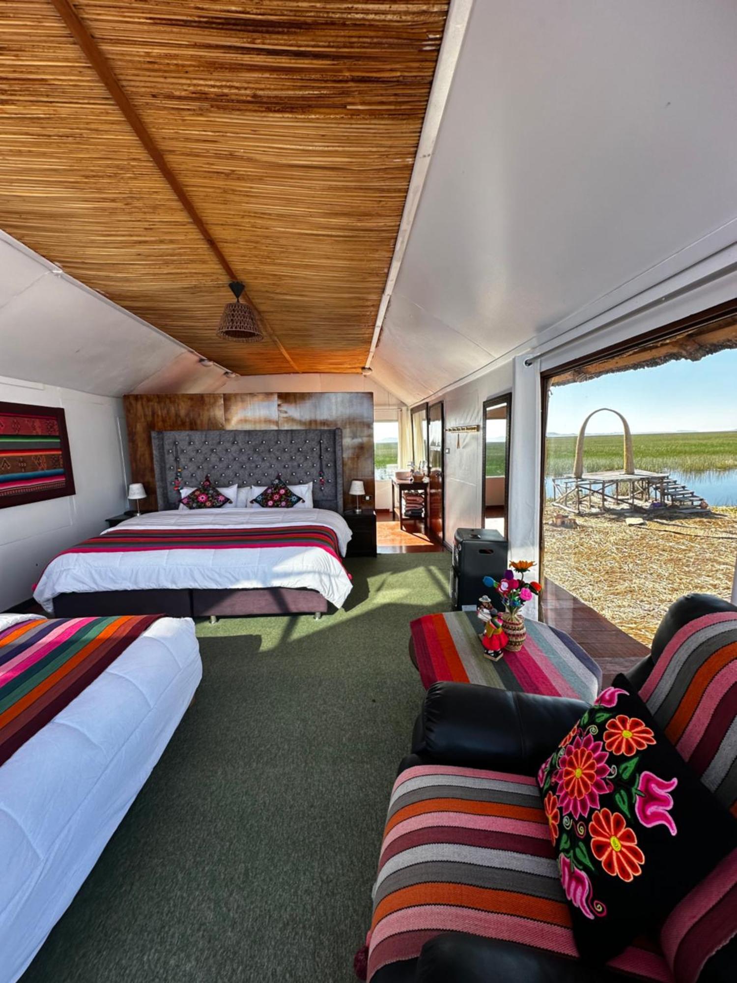 Uros Waliski Lodge Пуно Экстерьер фото