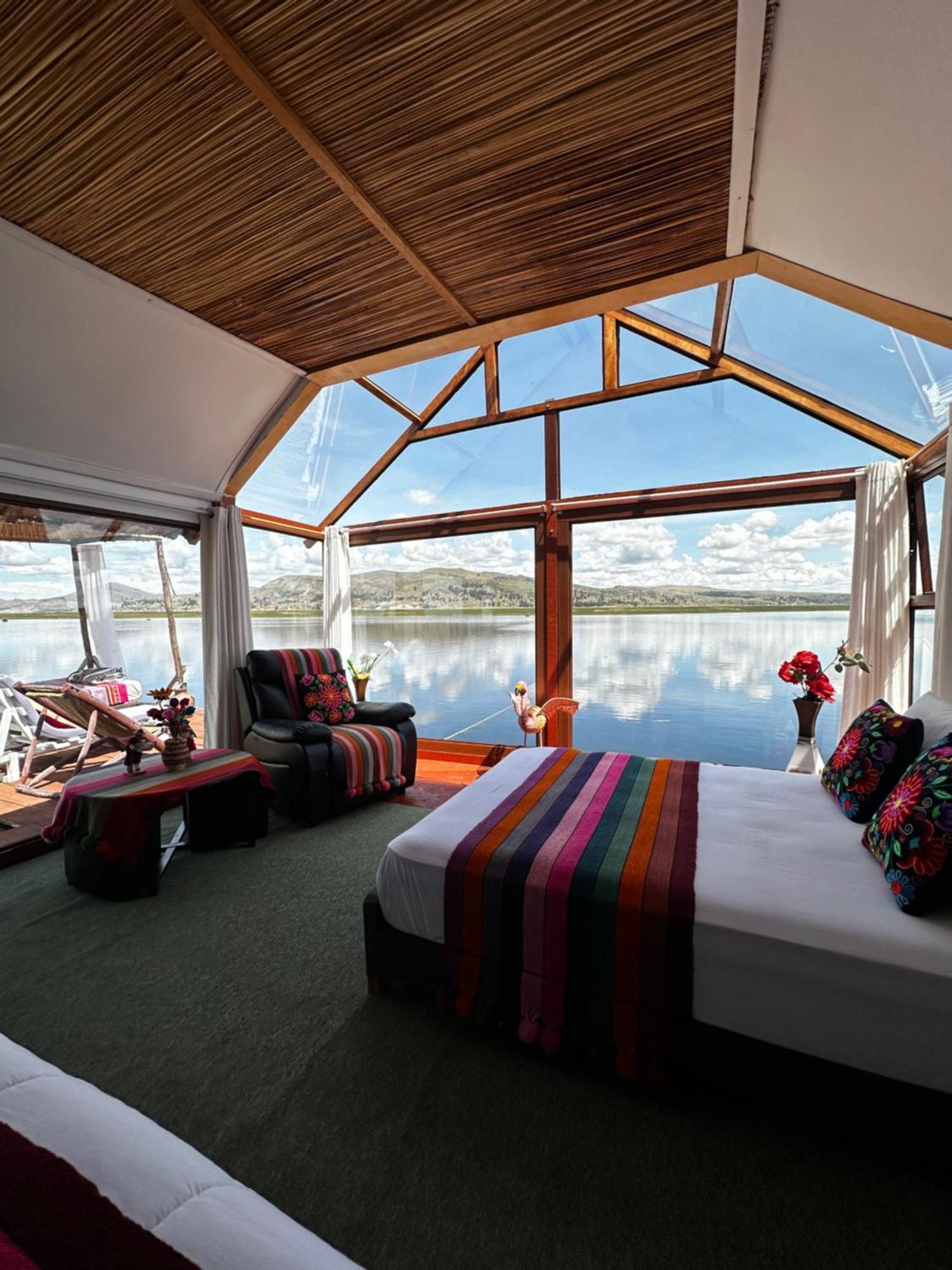 Uros Waliski Lodge Пуно Экстерьер фото