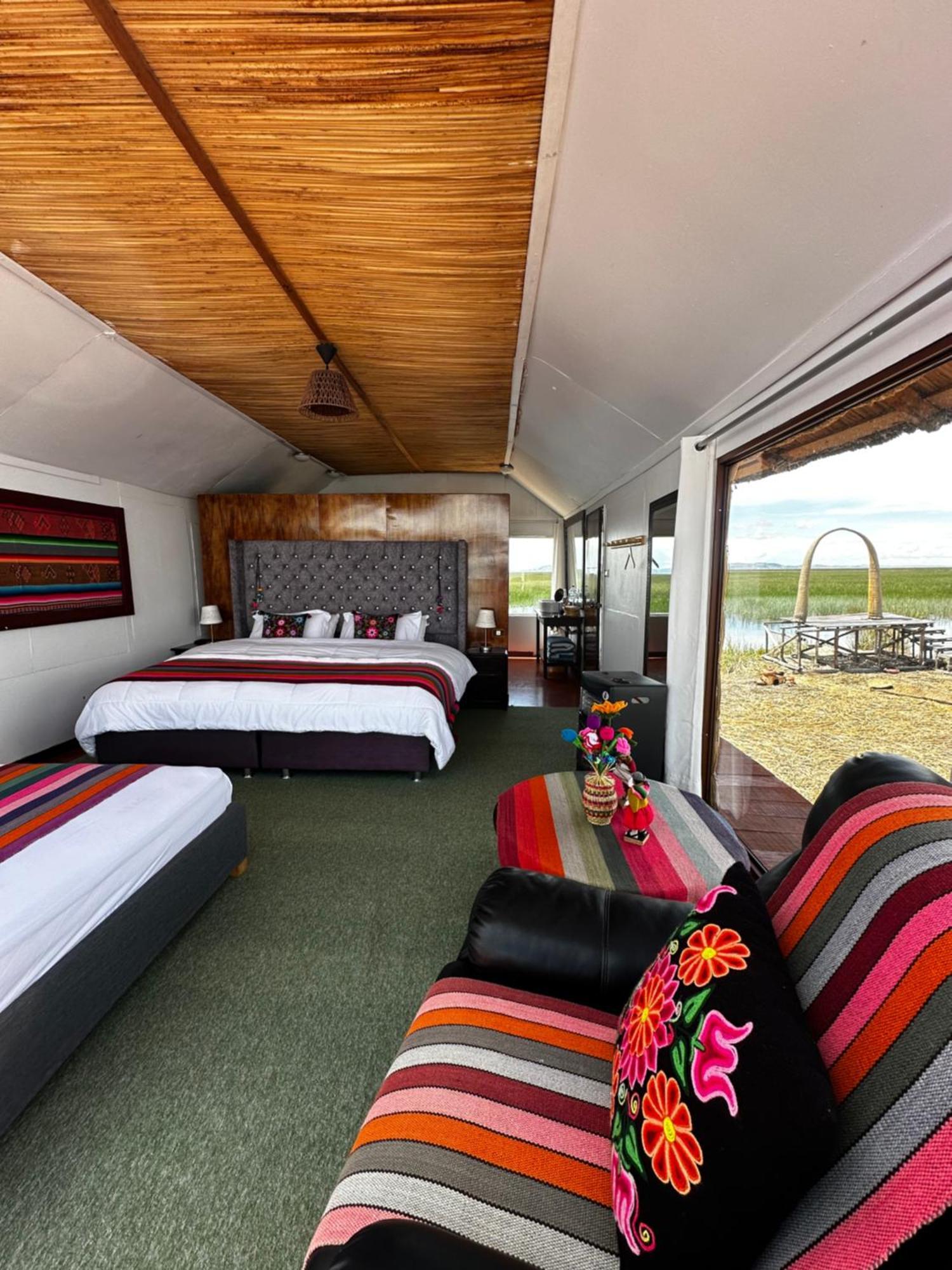 Uros Waliski Lodge Пуно Экстерьер фото